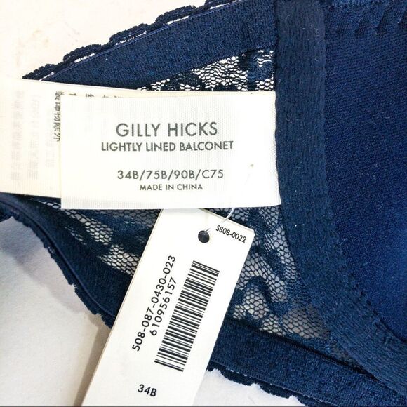 NWT Gilly Hicks Balconet Bra Sz 34B - Picture 9 of 12